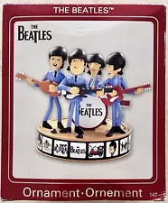 SUMMER XMAS SALE: 2008 Heirloom American Greetings The Beatles Ornament W/Box!