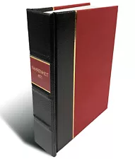 Fahrenheit 451 (Leather-bound) Ray Bradbury Hardcover Book