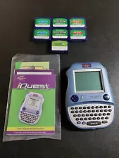 Leapfrog Quantum Leap iQuest Interactive Hand Held w/ 7 Cartridges for Ages 6-8