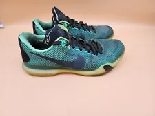 Nike Kobe X 10 Vino Poison Green Size 9.5 705317-333 POOR SHAPE