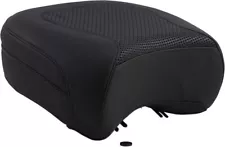 Mustang Motorcycle Products Mustang Textured Police Air-Ride Rear Seat 79436