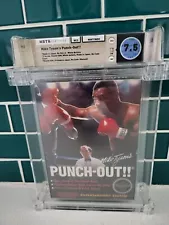 Mike Tyson's Punch-Out (First Production) NES Wata 7.5 CIB