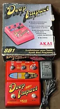 Akai SB-1 DEEP IMPACT Synthesizer Bass Pedal -w/ original box! Ships from NYC