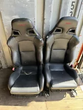 08-15 Mitsubishi Evolution MR / GSR Front Set Seats Recaro Leather Full leather