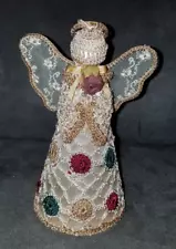 Vintage Crocheted Christmas Angel