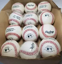 Lot 12 RAWLINGS Official League R14U Baseball Practice And Game Play New READ⬇️