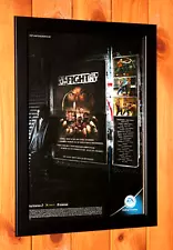 2004 Def Jam Fight for NY PS2 Gamecube Xbox Promo Small Poster / Ad Page Framed