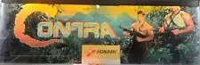 CONTRA by KONAMI Arcade Machine Marquee Vintage Retro