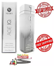 AGE IQ Neora Night Cream Nerium AD Anti-Aging Wrinkle Hyaluronic HA Serum New