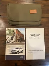 New Listing2015 Jeep Patriot Owners Manual User Guide W/case, OEM, Fast Free Shipping