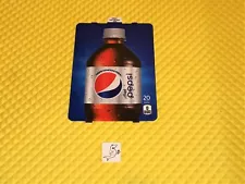 DIXIE NARCO 501E & 276E HVV SODA VENDING MACHINE "DIET PEPSI" 20oz BOTTLE LABEL