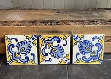 Vintage Portuguese Tiles - Two Unopened Boxes - 100 Tiles Total