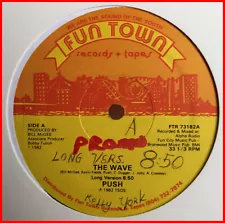 BOOGIE FUNK 12" Push-the wave/runnin for ya love FUN TOWN - MEGA RARE '82 NM mp3