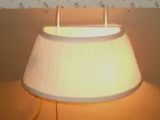 Vintage headboard lamp 11" long, 5.5" tall