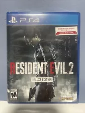 Resident Evil 2 Deluxe Edition PS4 PlayStation 4 Factory Sealed Not For Sale NEW