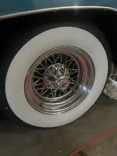 Cragar Star Wire Wheels 30 Spokes 15x8 Set