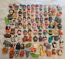 HUGE LOT (89) Fisher Price LITTLE PEOPLE Figures ANIMALS Alphabet ZOO