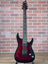 Schecter Omen Elite 7 7-String Electric Guitar - Black Cherry Burst