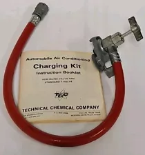  R12 Refrigerant Freon 12 Air Conditioning Recharge Hose, Interdynamics