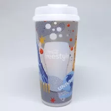 Universal Studios Freestyle Tumbler Souvenir Cup Coca Cola Refillable Mug Parks