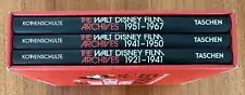 3-Book Set: The Walt Disney Film Archives: The Animated Movies 1921-1967