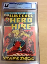 Luke Cage Hero for Hire #1 CGC 8.5 - 1st Luke Cage - White Pages- $100 REDUCTION