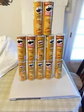 12 Empty Pringles Potato Honey Mustard Chip Containers Good for Crafting Project