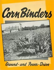 IH McCormick-Deering Corn Binders Brochure International Harvester Ground & PTO