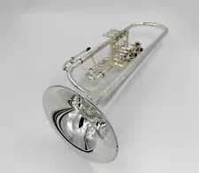 Concerto II Rotary Trumpet in Silver - Sierman