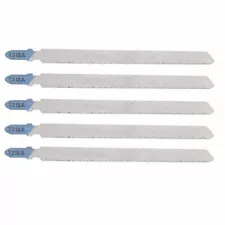 5 Pcs Extra Long， Curved， Jig Blades ，for Metal Cutting T318A 2021 New Hot Sale