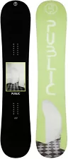 NO RESERVE !! Public General Public Men's Snowboard, 157cm !! $420 BRAND NEW