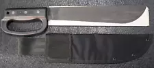 OKC Blackie Collins D Handle Machete w/ Sheath Ontario Knife USA NOS A7