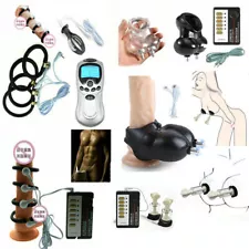 Shock E-Stim Host Pulse Torpedo Electro Cup Ball Plug Therapy Device Full Set