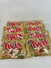 TWIX Fun Size Caramel Cookie Chocolate Bars 10.83 oz Candy - 8 Bags