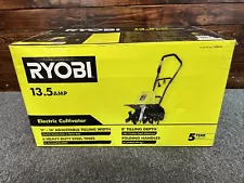 Ryobi Electric Cultivator 13.5 Amp 11"- 16" Adjustable Tilling Width RYAC701 NEW