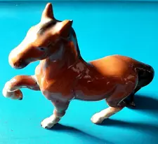 Tennessee Walking Horse Palomino issues Used Repaired Japan Crazing Ceramic