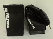 Vaughn Ventus SLR3 Pro Senior Goalie Catch Glove & Blocker Set Black (0223-2339)