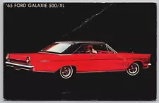 Vintage Postcard - 1965 Ford Galaxie 500 XL - Automobile - Ford Car