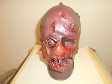 Zombie Head Corpse Rotten Halloween Prop Undead