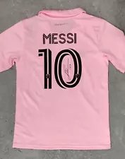 Lionel Messi Signed Shirt Jersey 2023 Season