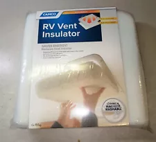 RV Vent Cover 14" Foam Insulator Machine Washable NIP Camco