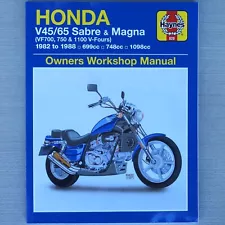 1982-1988 Honda Magna Sabre V45 V65 VF 750 1100 HAYNES REPAIR MANUAL 820 (For: 1988 Honda Magna 750)