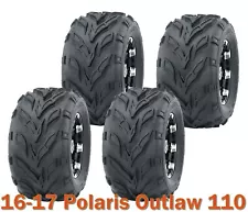 19x7-8 & 18x9.5-8 Full Set ATV Tires fit for 16-17 Polaris Outlaw 110