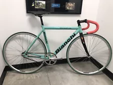 Under 15 lbs!! Bianchi Pista Concept 2005 Track - 51cm Sugino 75 Crank and BB