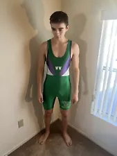 High School Boys wrestling grappling singlet spandex Track & Field