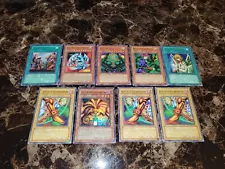 Yugioh Retro Pack Graceful Charity Exodia Kazejin Rare 9 card LOT NM/MINT!