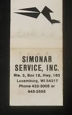 1970s Johnson Seahorse Outboard Motors Simonar Service Rte. 3 Luxemburg WI