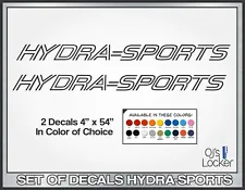 HYDRA-SPORTS Replica Decals 4" x 54" 1 Color