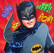 Randy Martinez 1966 Adam West Batman Original Painting