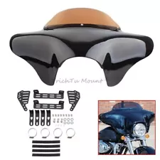 Front Outer Batwing Fairing For Honda Shadow VT750 VT1100 C2 Valkyrie Universal (For: 2003 Honda Shadow Sabre 1100)